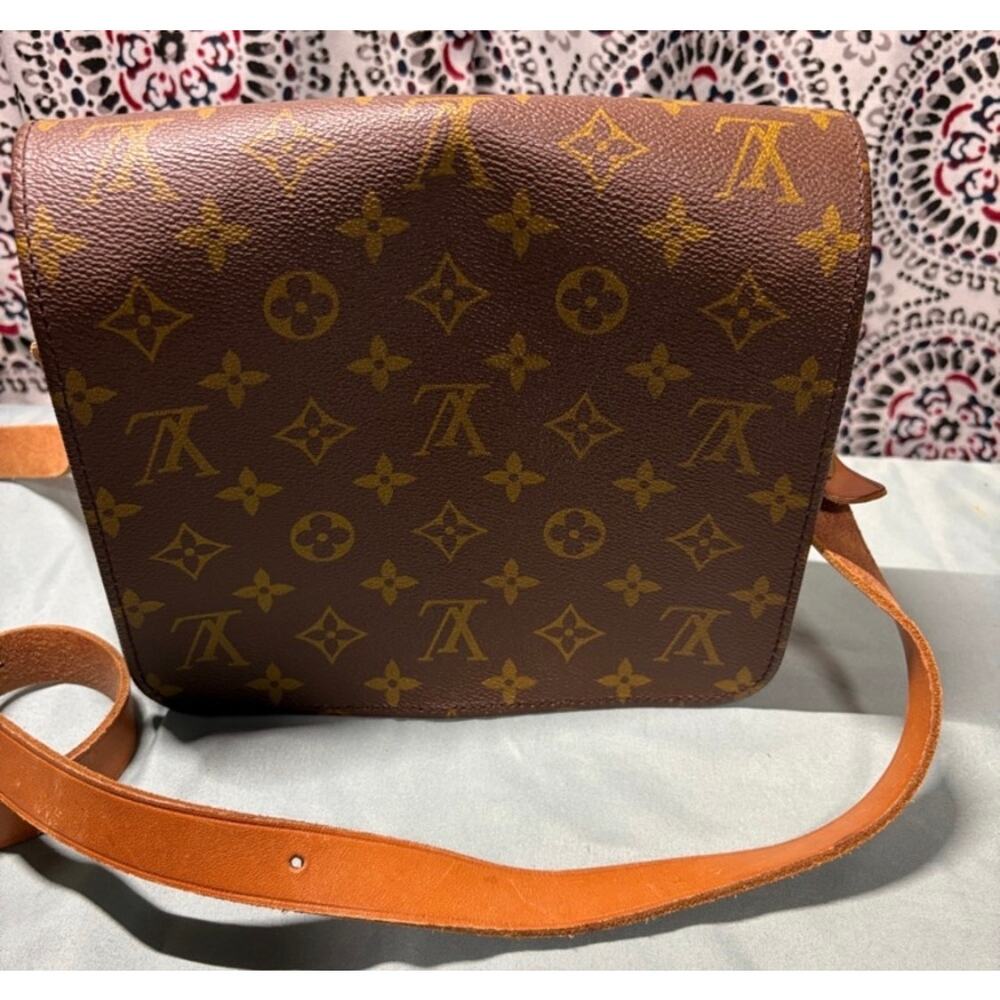 Louis Vuitton Monogram Cartouchiere MM Crossbody With COA - Picture 6 of 14